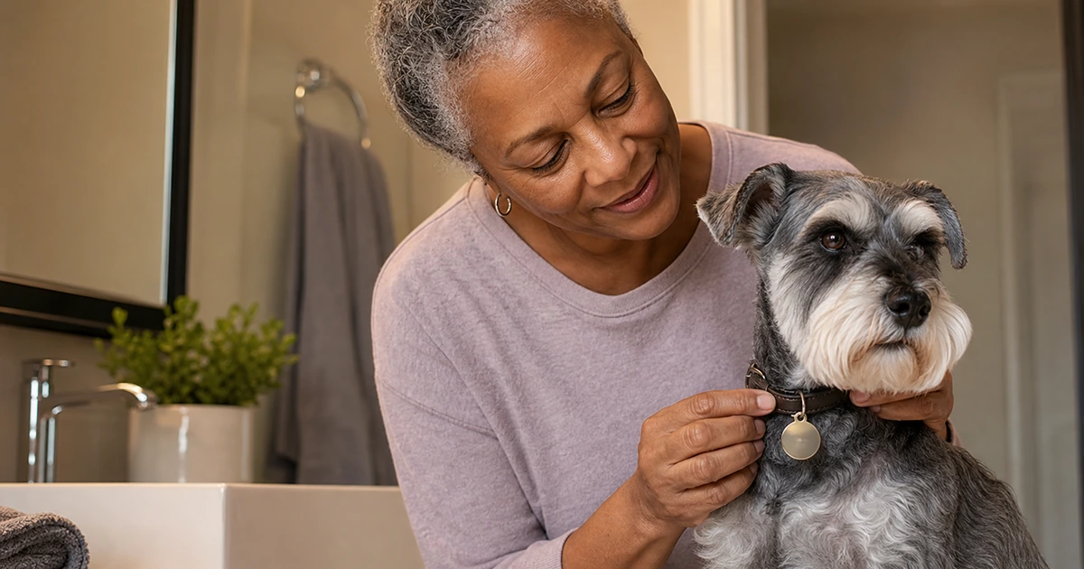 Illustration for “How to Choose a Pet ID Tag by Size, Lifestyle and Environment”