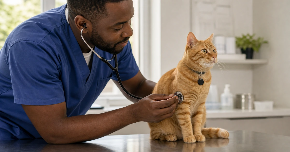 Illustration for “Should Indoor Cats Wear Identification Tags?”