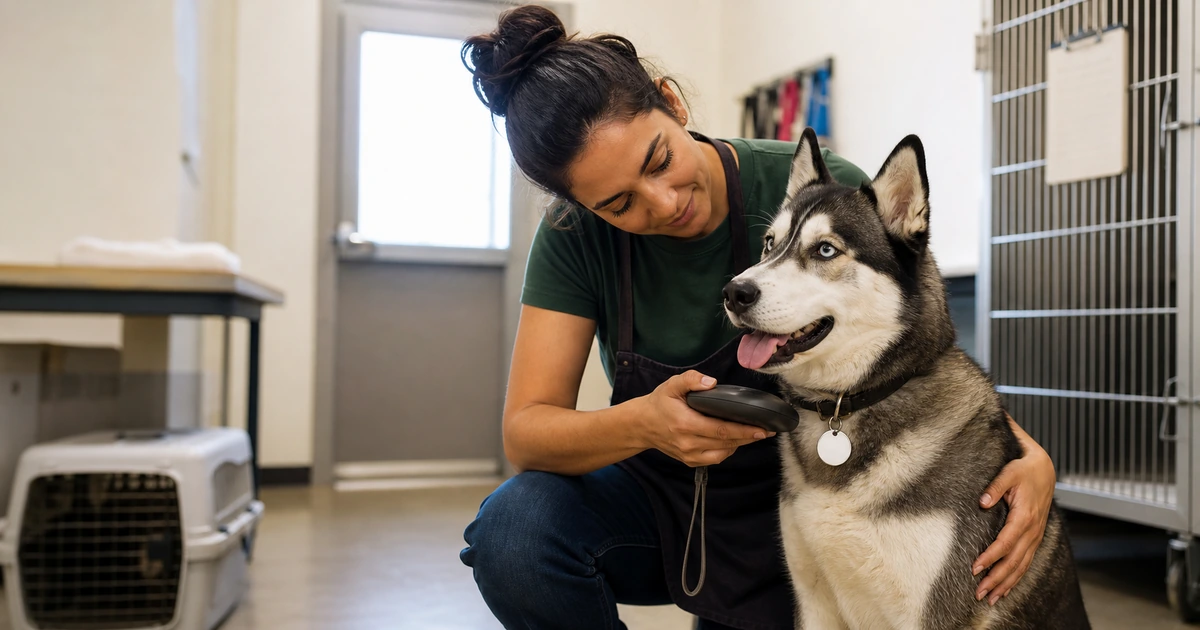 Illustration for “How Pet Identification Technology Helps Animal Shelters”