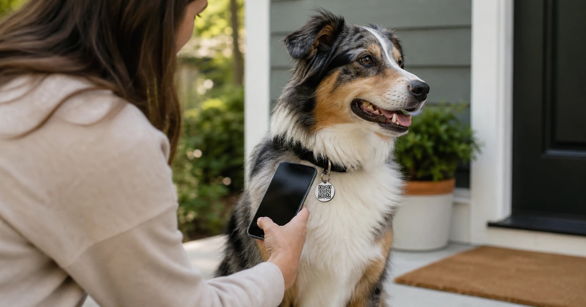 Illustration for “QR Pet ID Tags: How They Work and What Pet Owners Should Know”