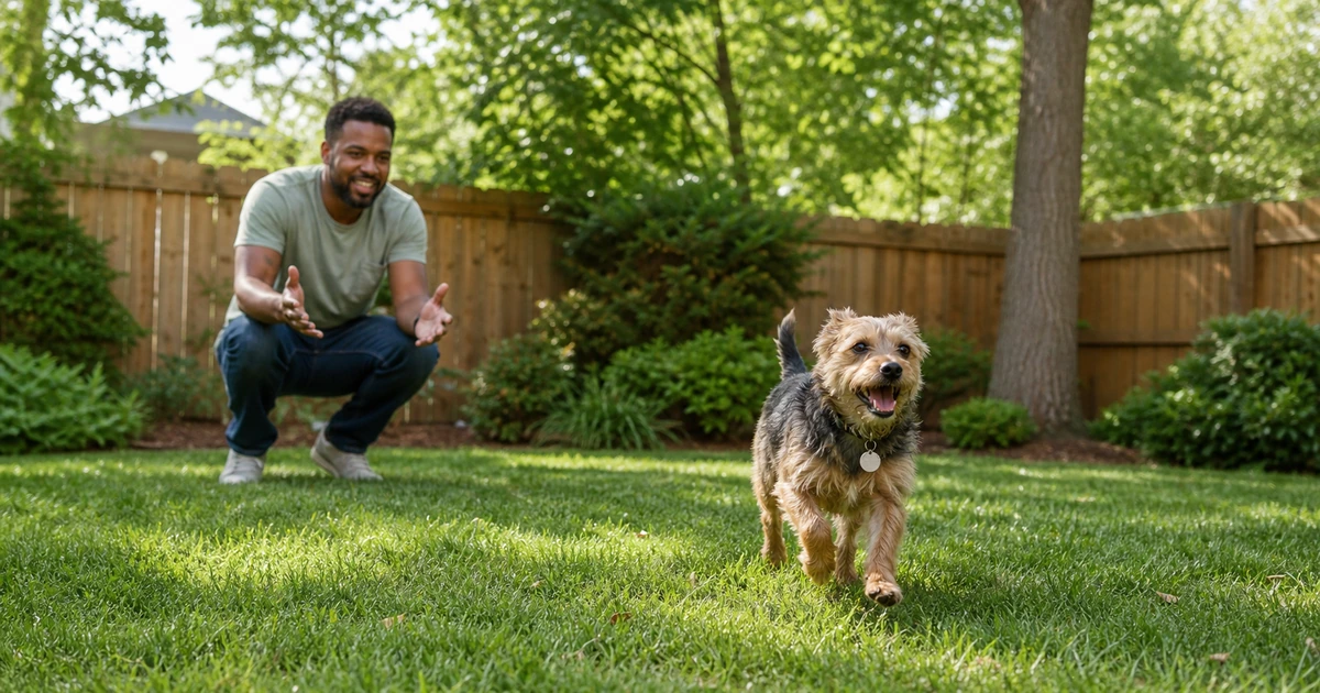 Illustration for “The Lost Pet Prevention Triangle: Training, Identification, and Home Security”
